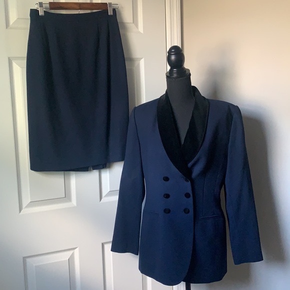 Kasper For ASL Business Wool Suit. Size 6 - Picture 2 of 8
